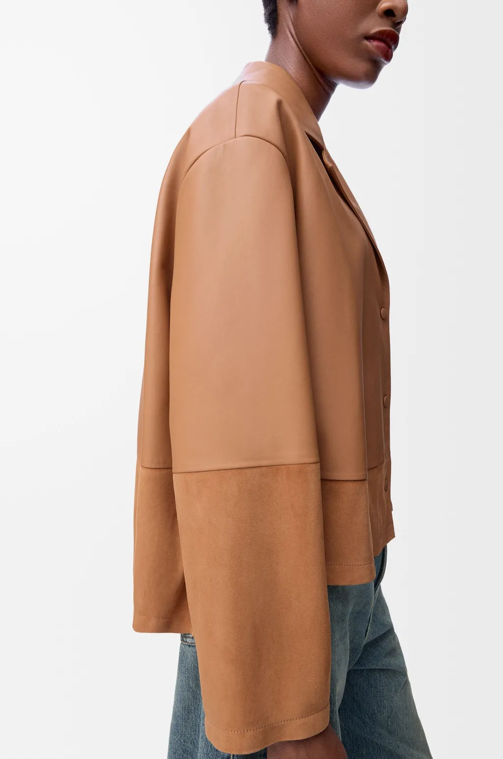 Pyjama Blouse In Nappa Lambskin