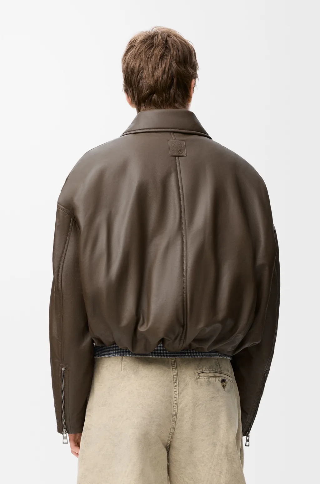 Biker Jacket In Nappa Lambskin