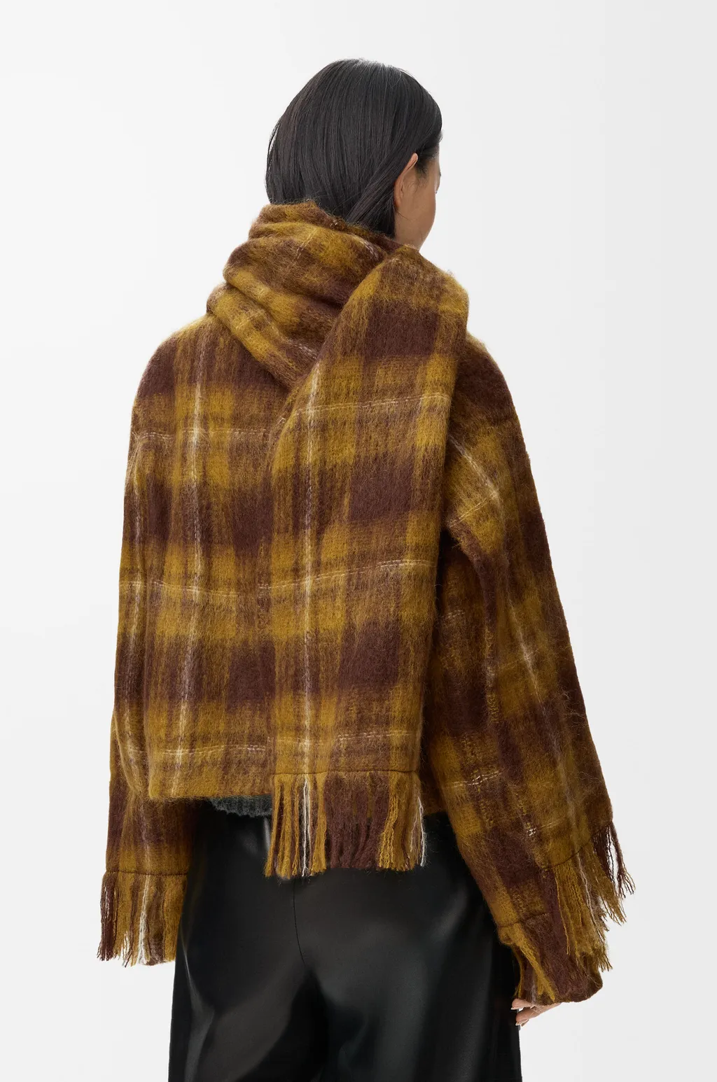 Jacket In Mohair And Wool Blend