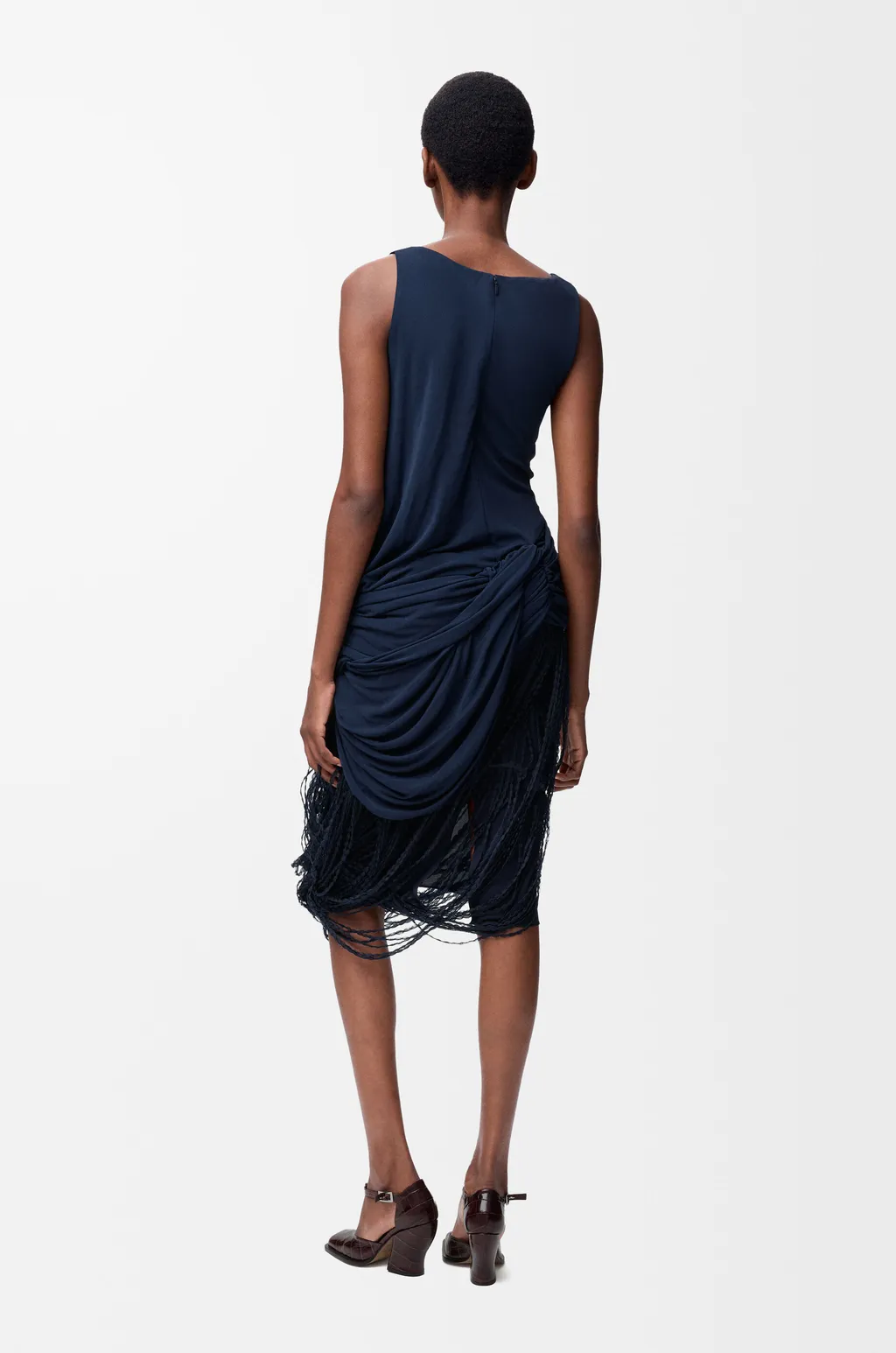 Embellished Dress In Viscose