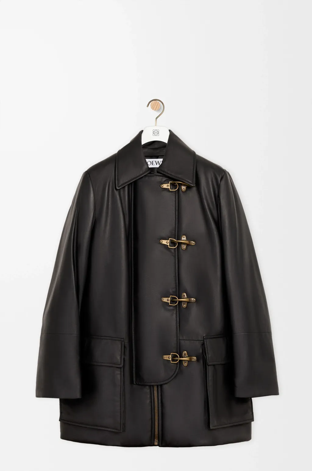 Coat In Nappa Lambskin