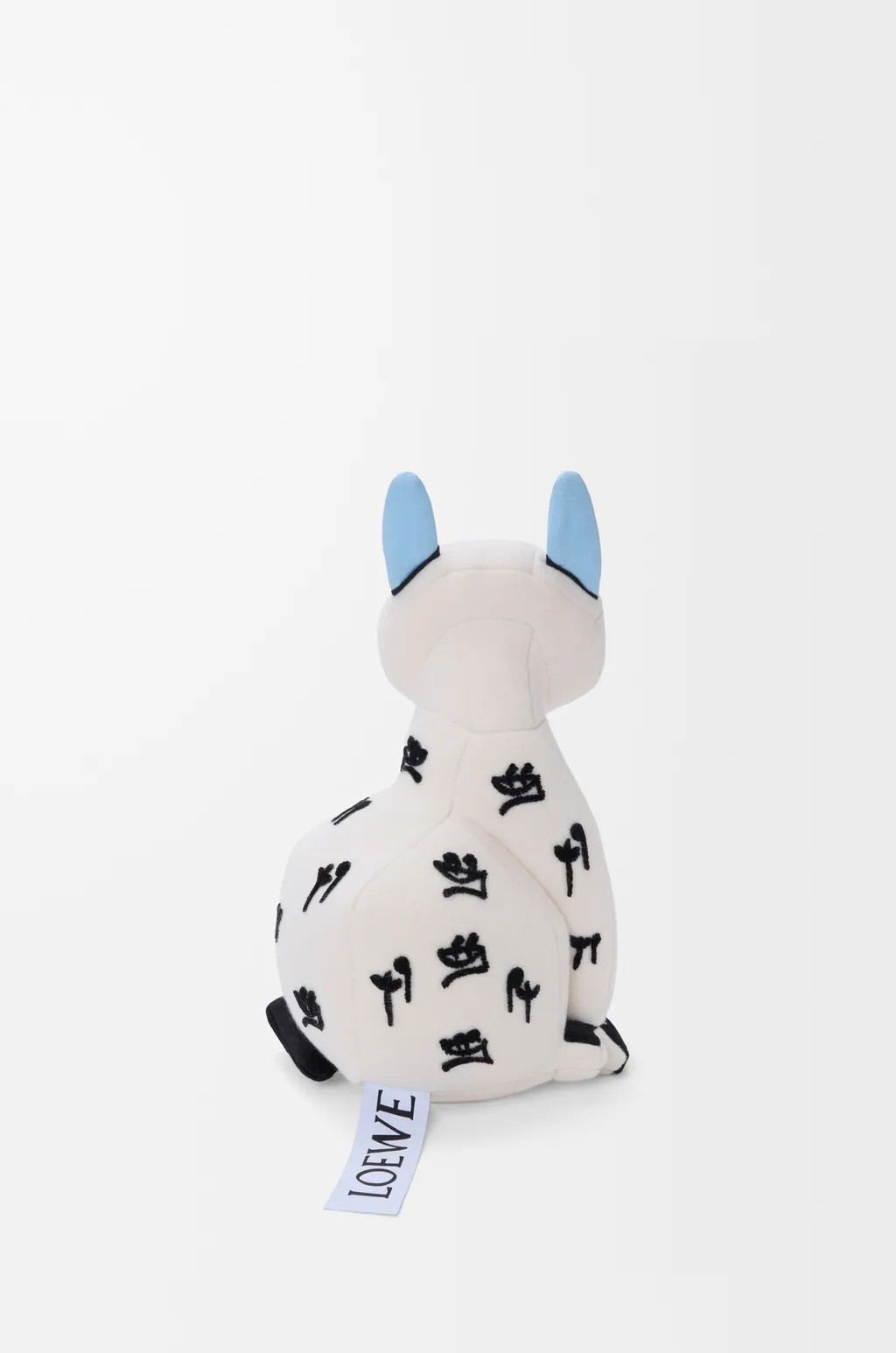 Cat Stuffed Toy In Cotton Velvet