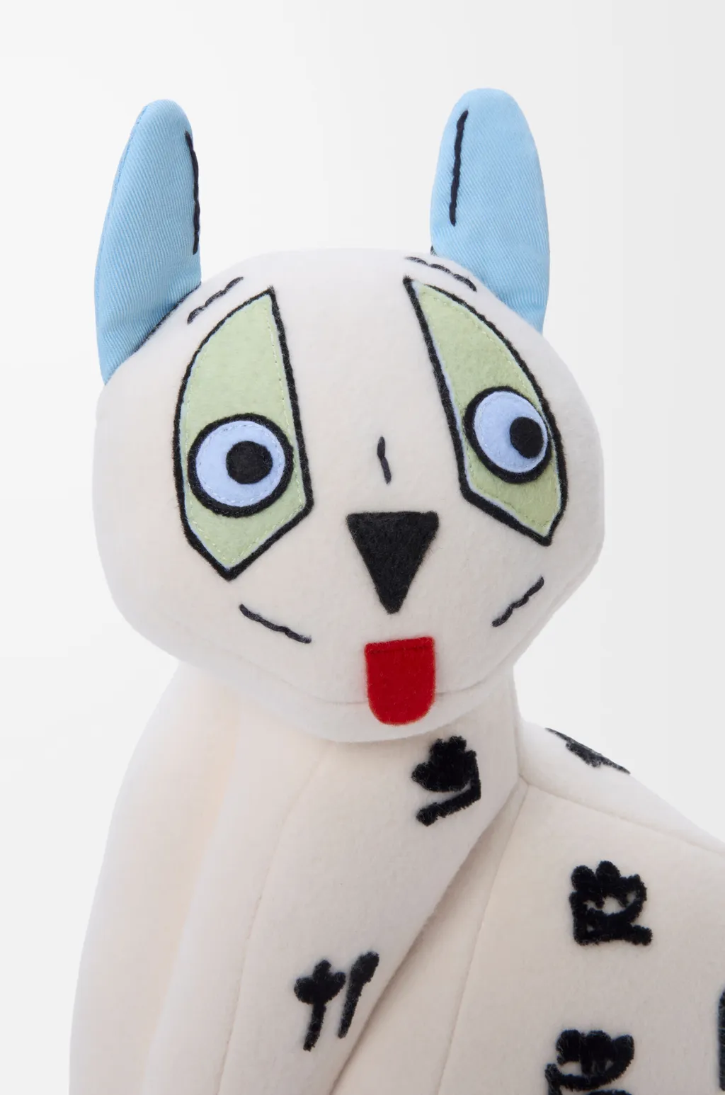 Cat Stuffed Toy In Cotton Velvet