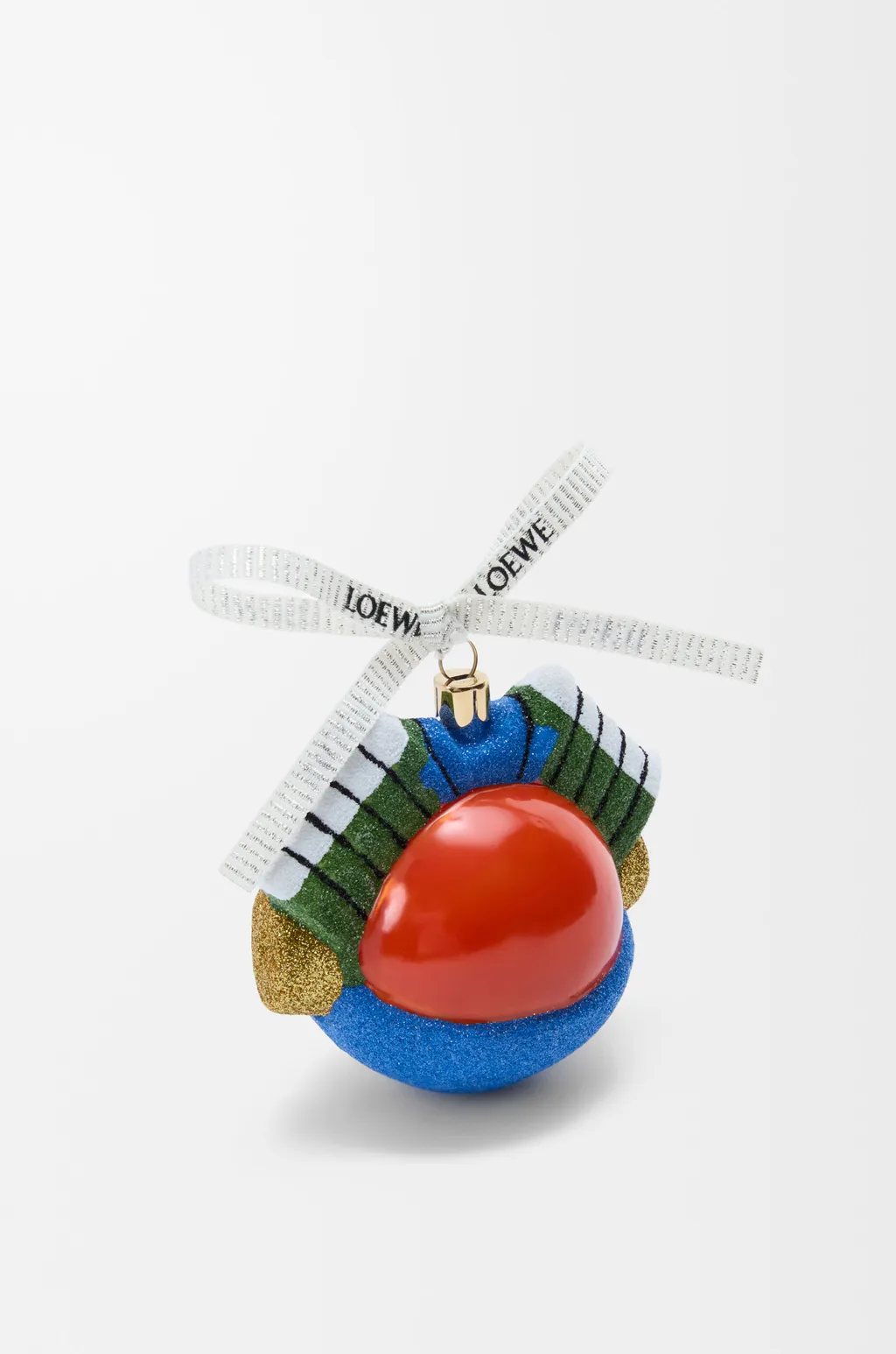 Knight Cat Bauble In Blown Glass