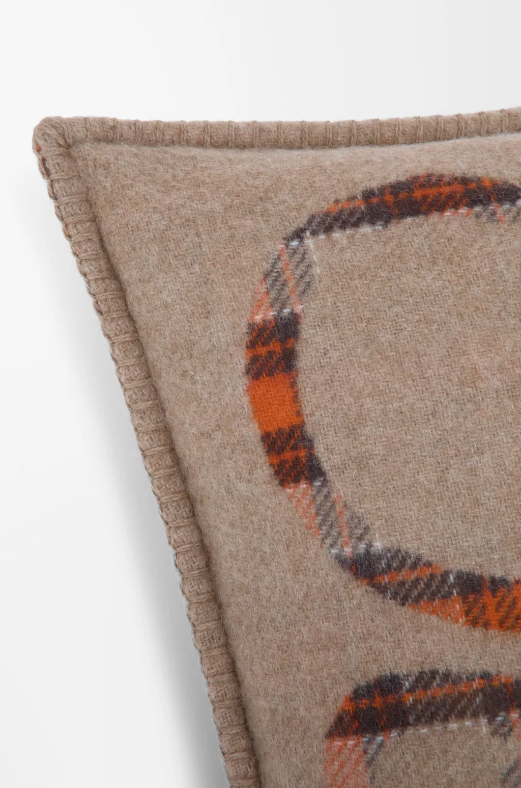 Cushion In Wool And Cashmere