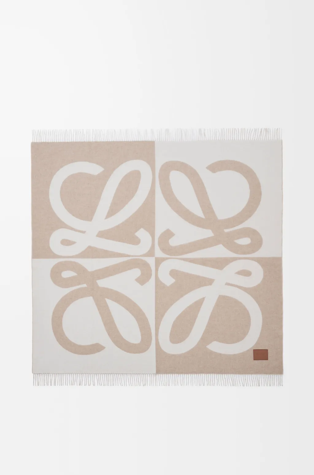 Blanket In Wool And Cashmere