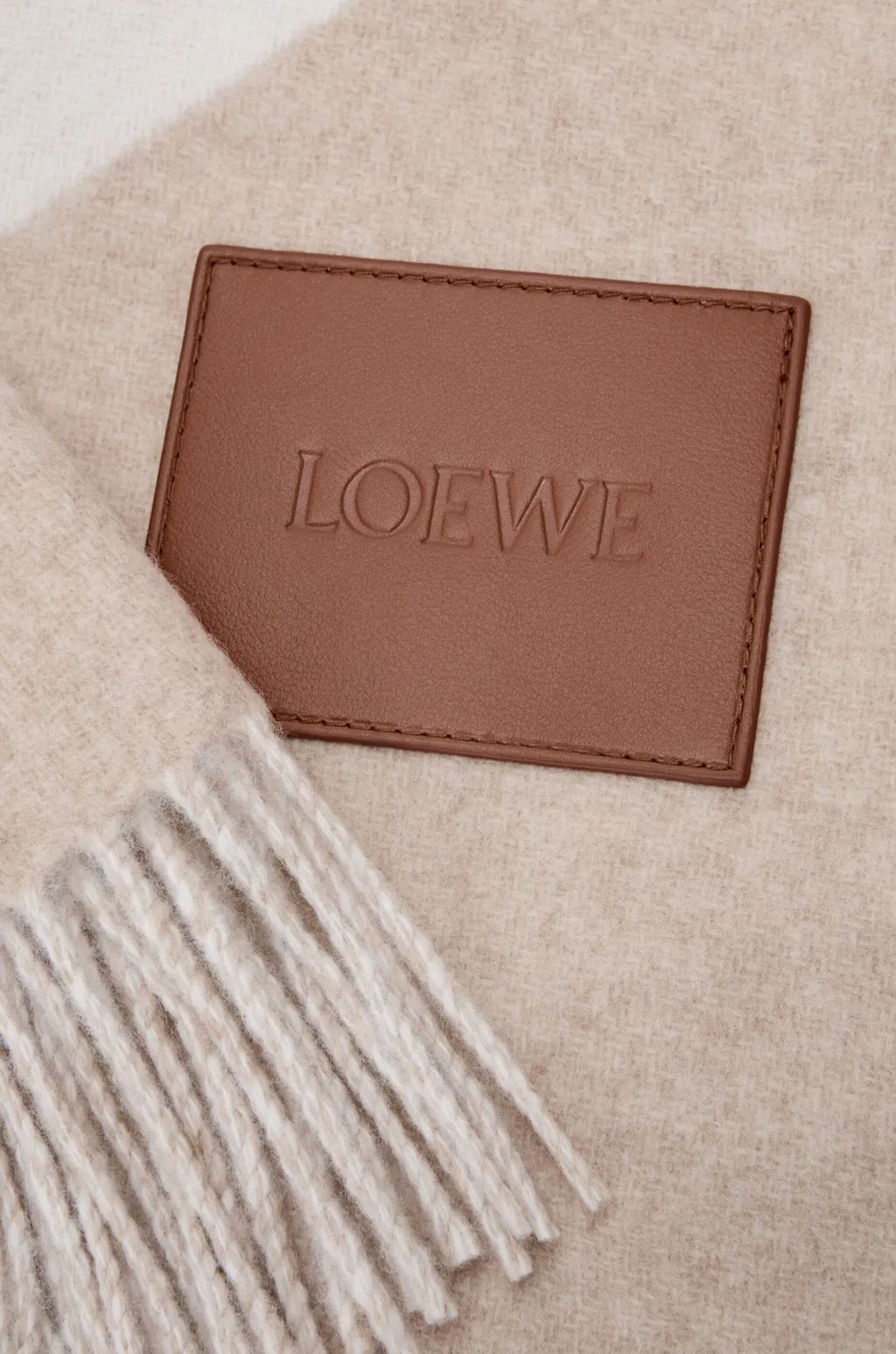 Blanket In Wool And Cashmere