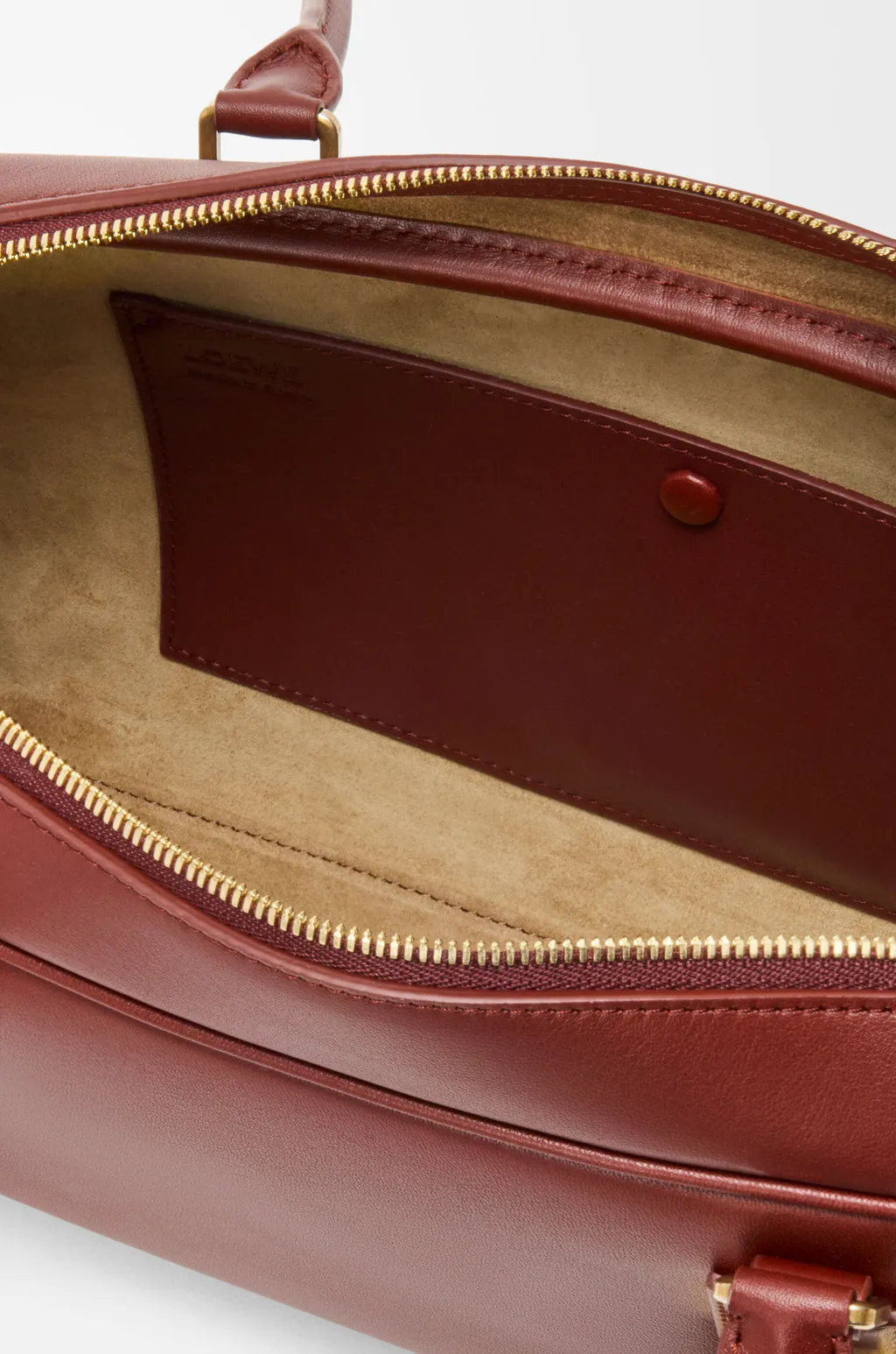 Amazona 31 Cropped Bag In Shiny Calfskin