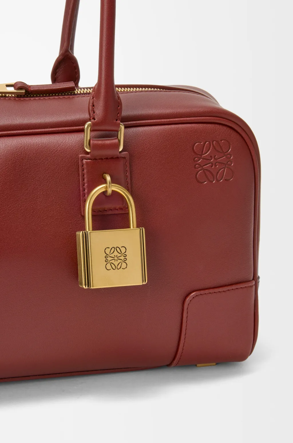 Amazona 31 Cropped Bag In Shiny Calfskin
