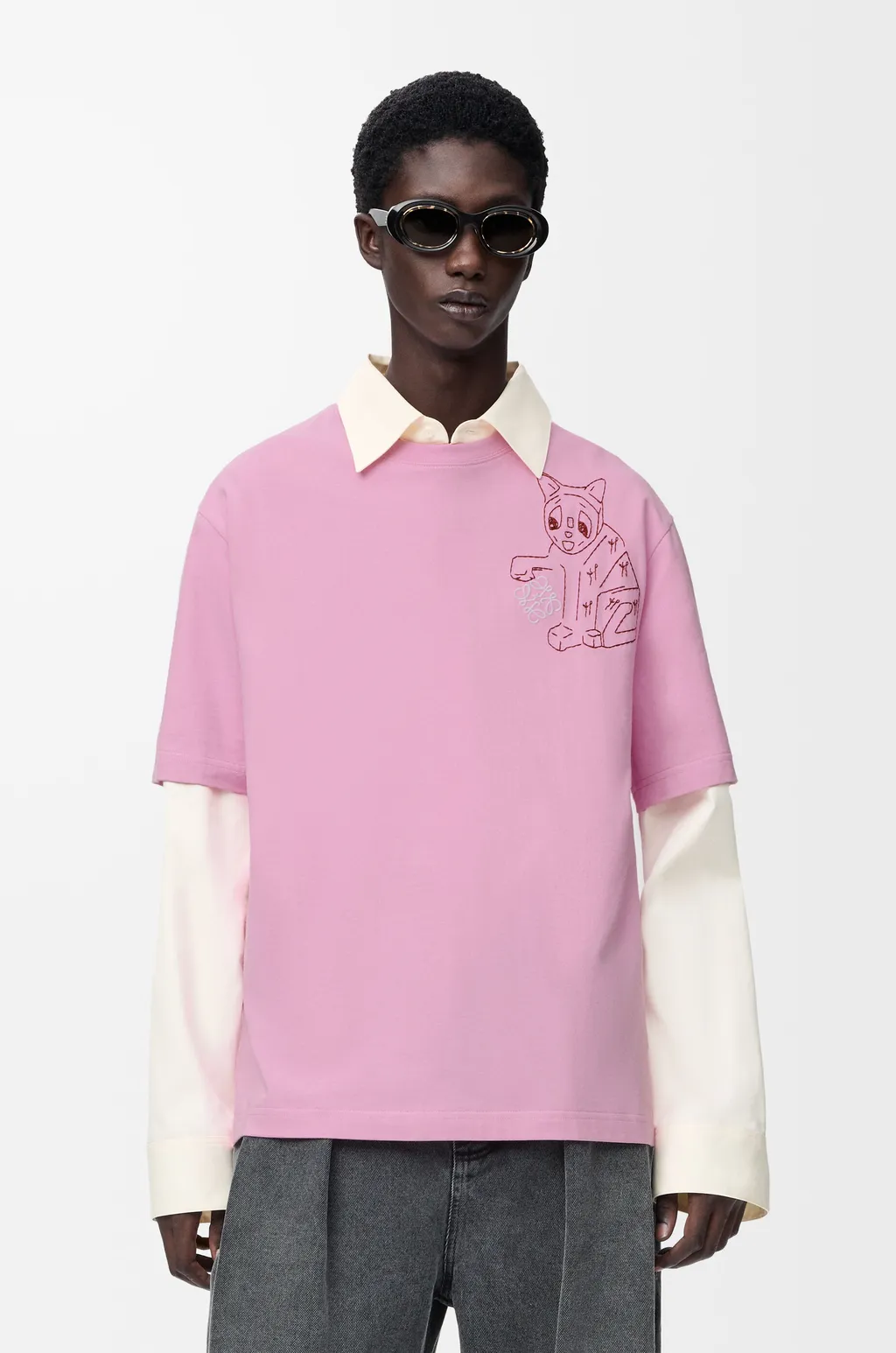 Loose Fit T-Shirt In Cotton