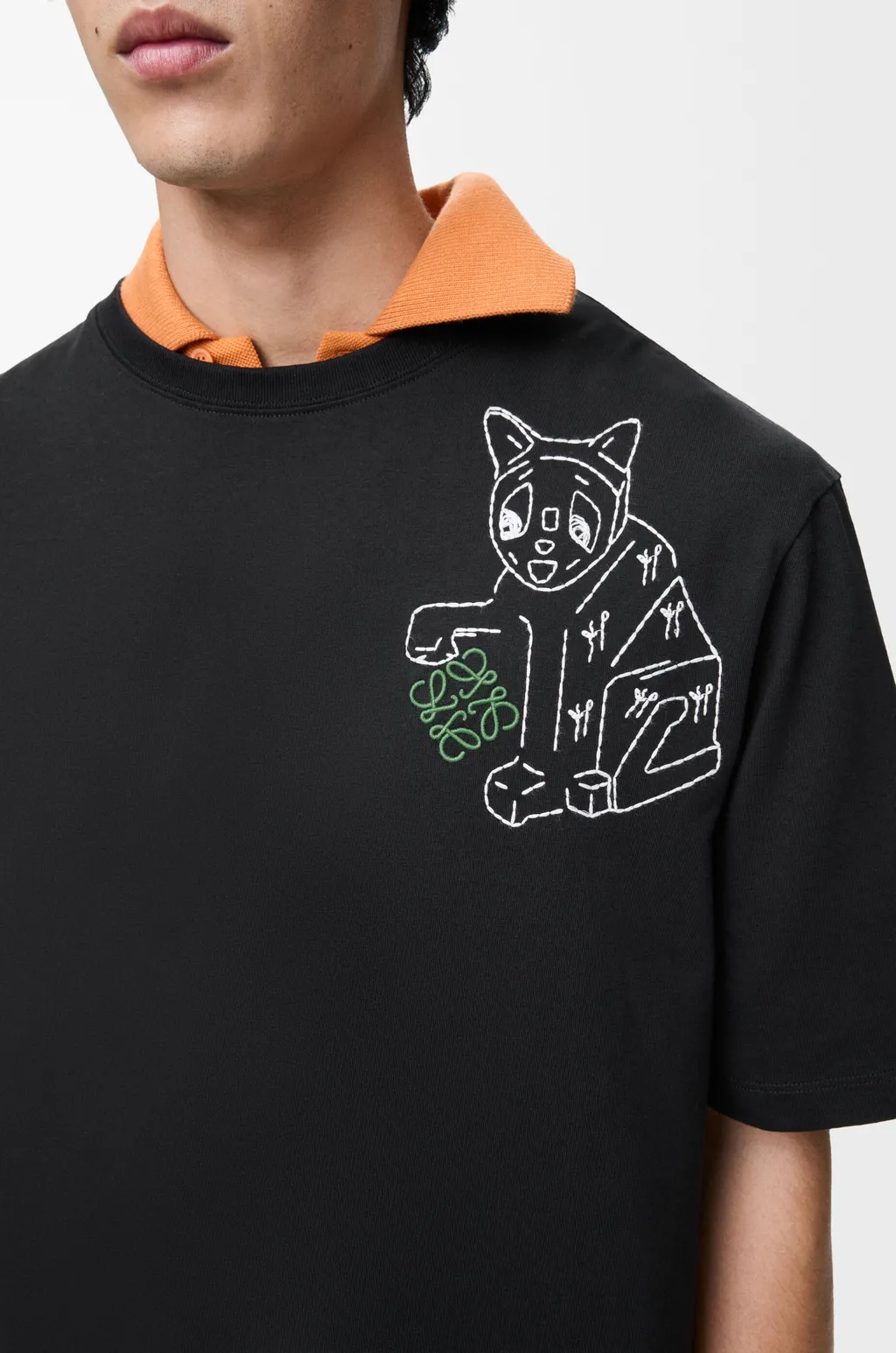 Loose Fit T-Shirt In Cotton