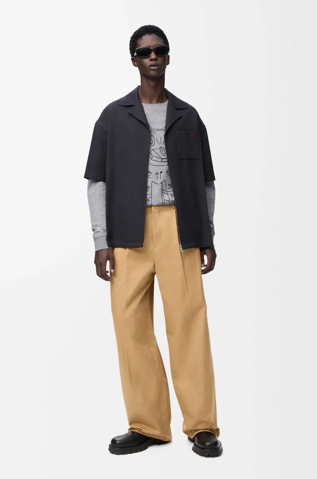 Long Sleeve T-Shirt In Cotton