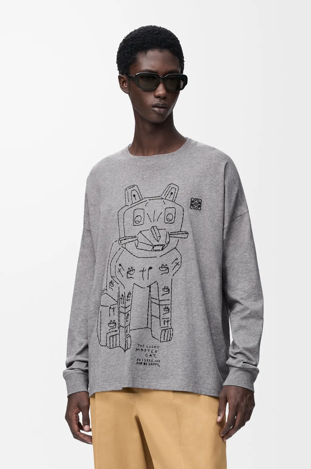 Long Sleeve T-Shirt In Cotton
