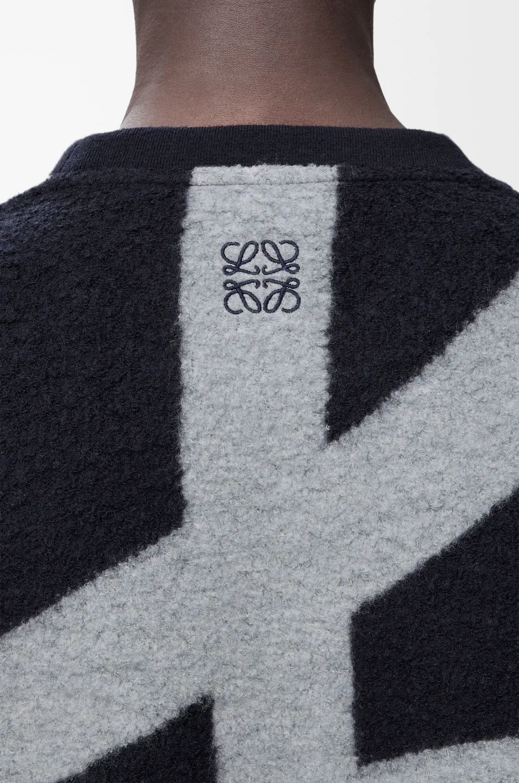 Sweatshirt In Wool And Cotton