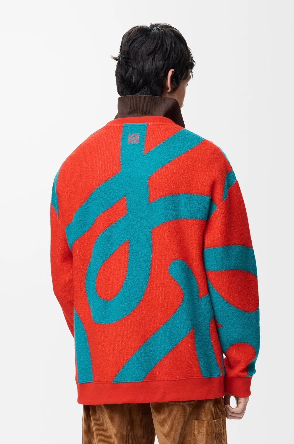 Sweatshirt In Wool And Cotton