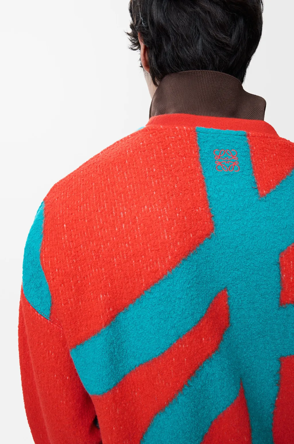 Sweatshirt In Wool And Cotton