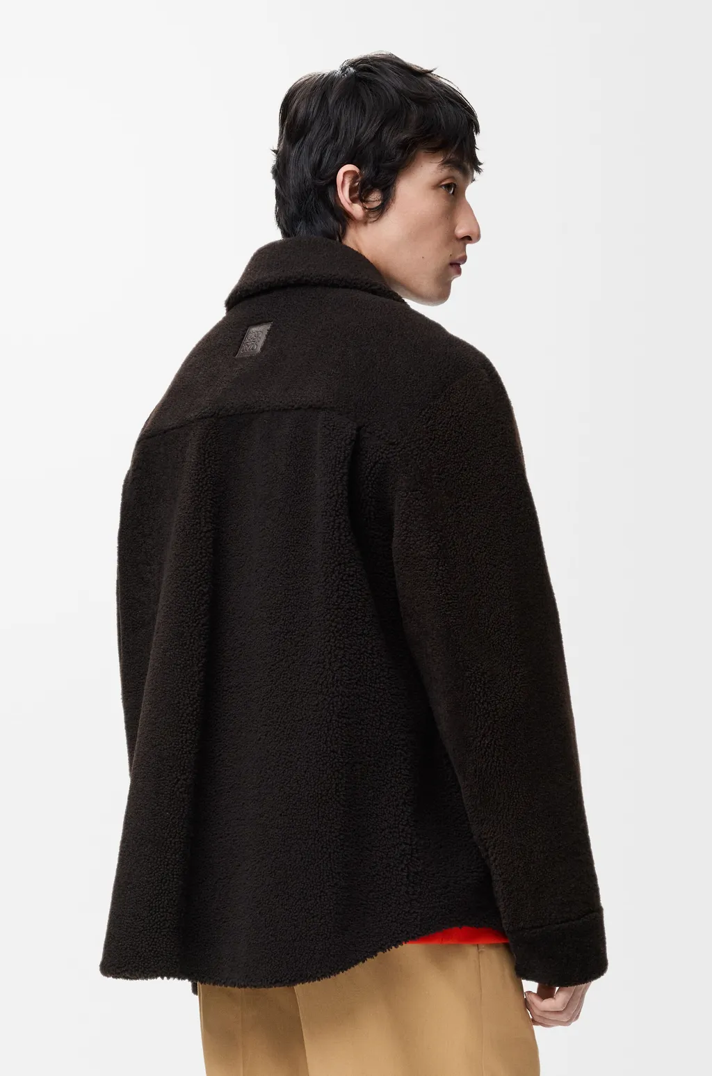 Overshirt In Shearling
