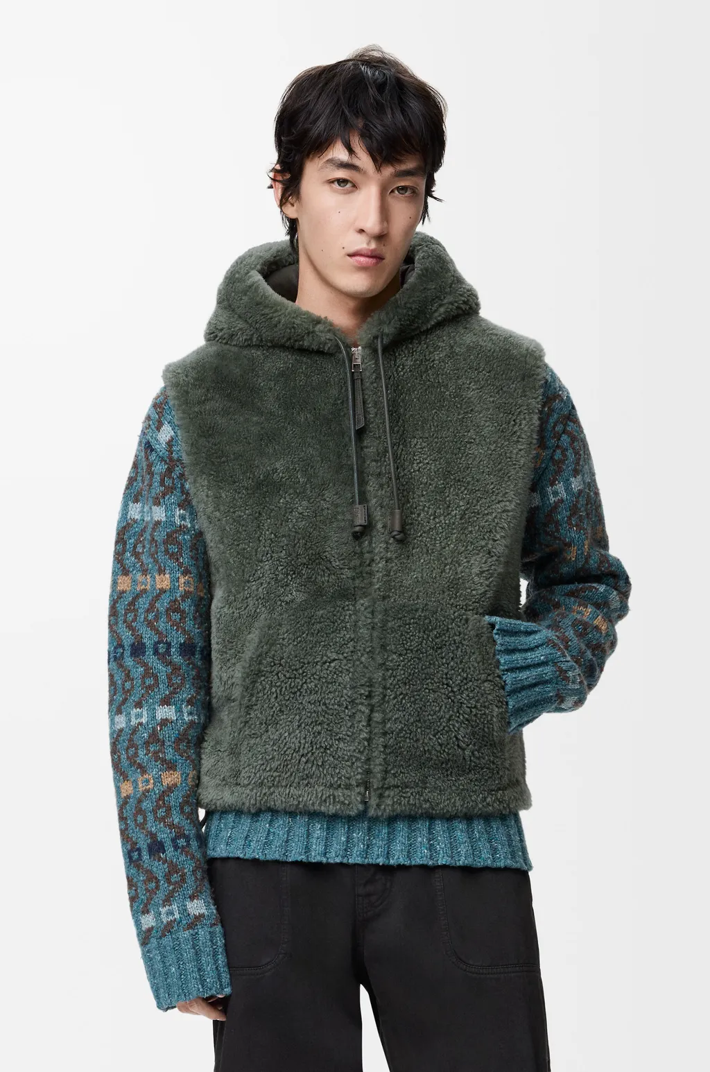 Vest In Shearling