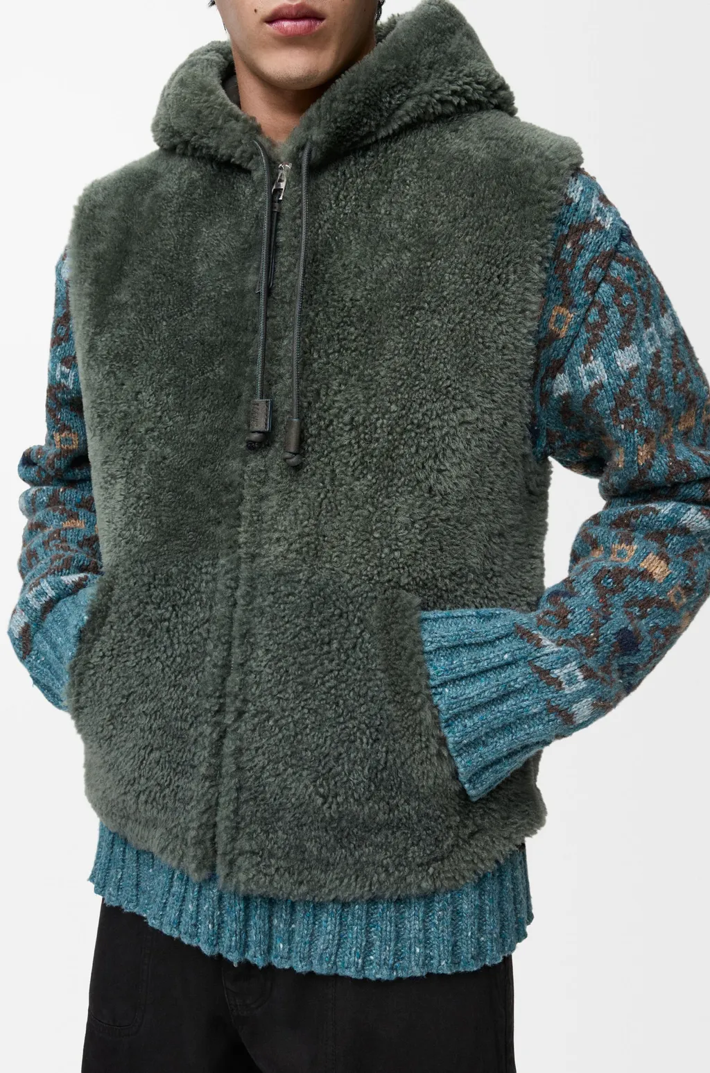 Vest In Shearling