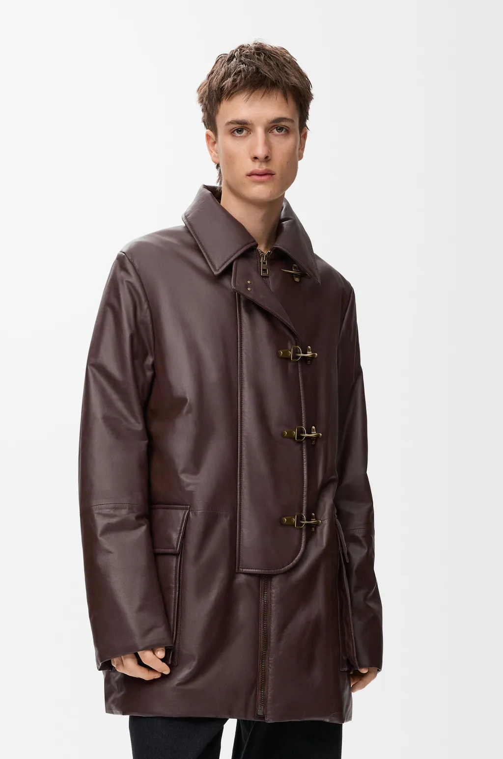 Coat In Nappa Lambskin