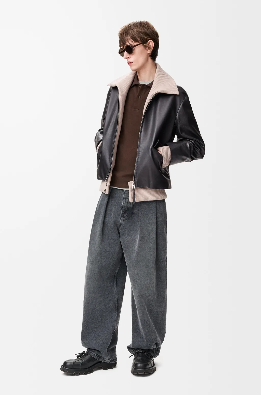 Jacket In Nappa Buffalo Skin