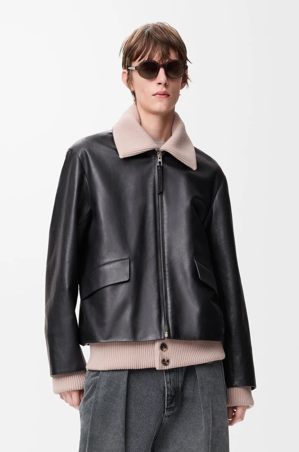 Jacket In Nappa Buffalo Skin