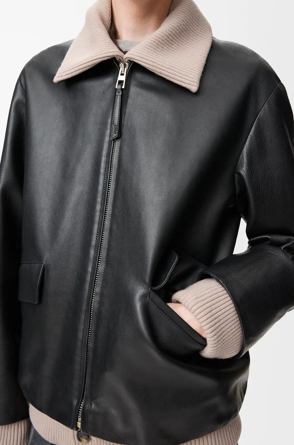 Jacket In Nappa Buffalo Skin