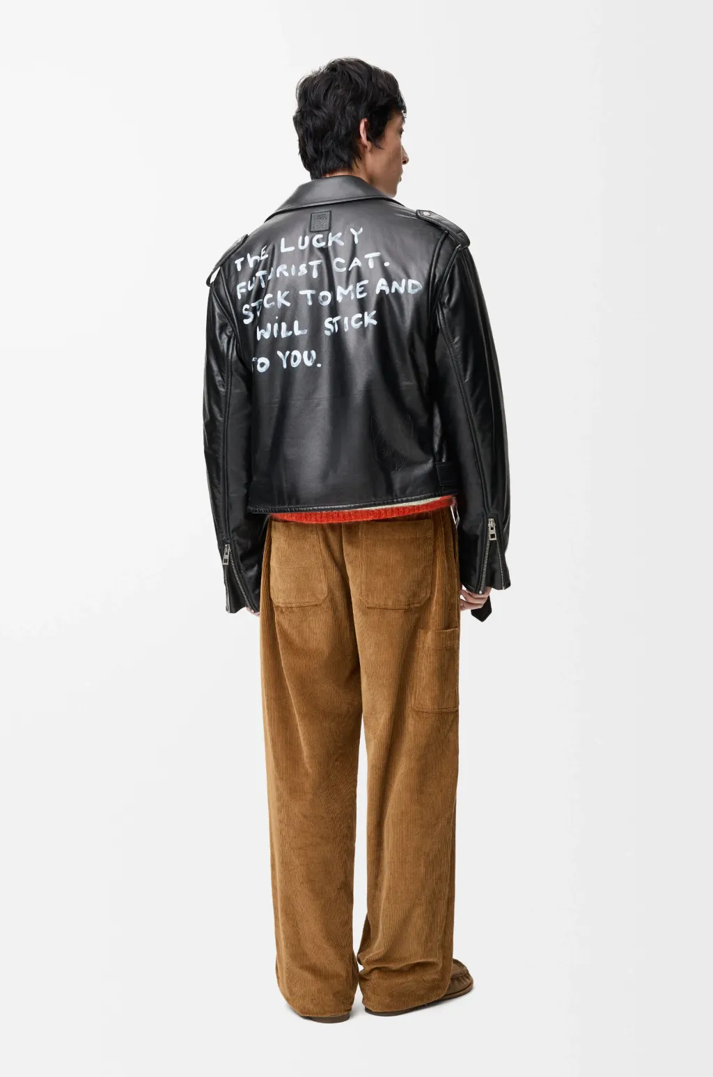 Biker Jacket In Nappa Lambskin