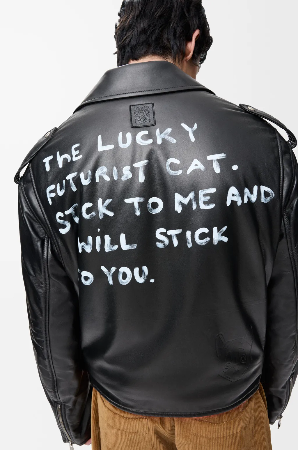 Biker Jacket In Nappa Lambskin
