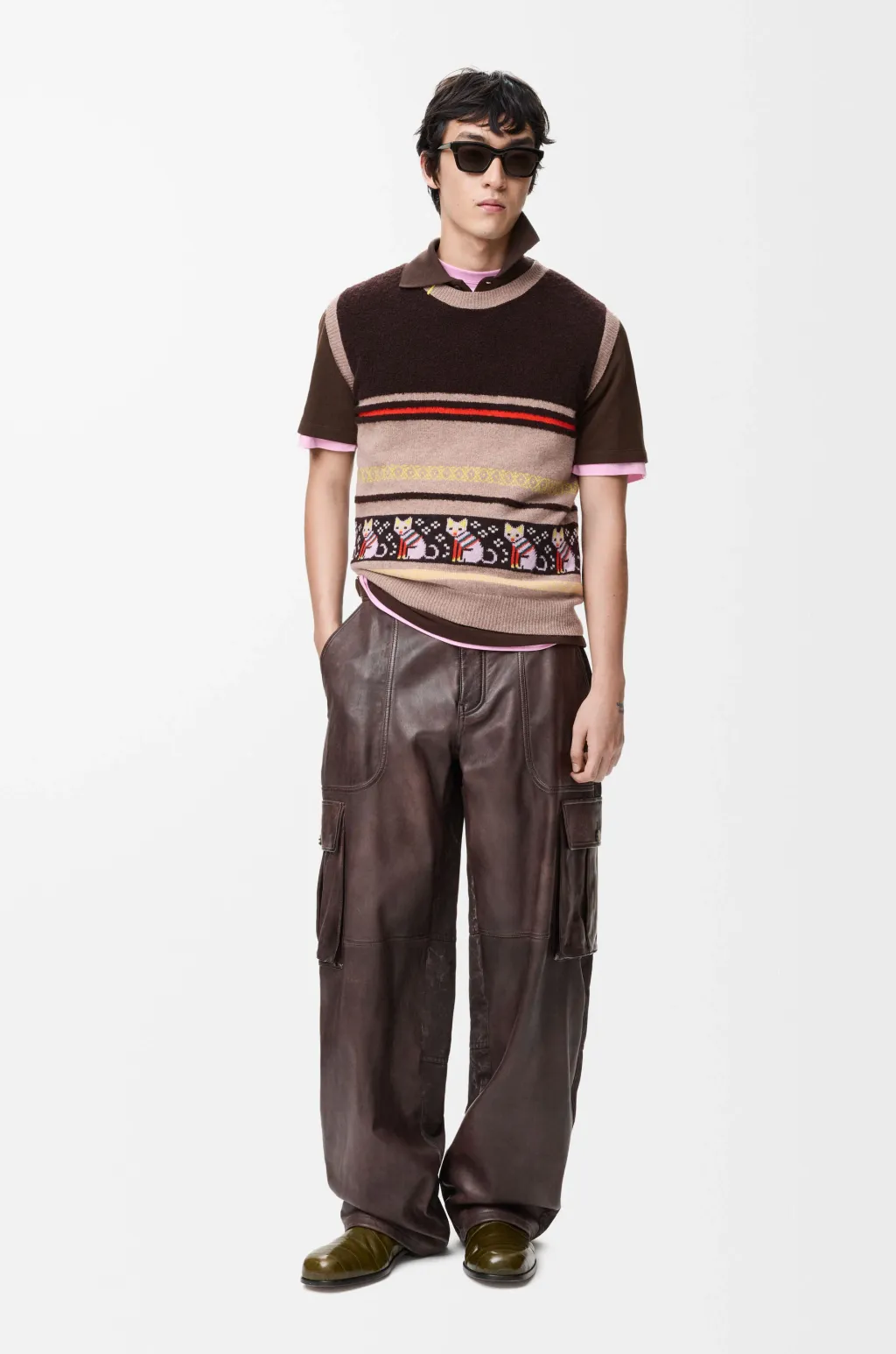 Vest In Wool And Cashmere