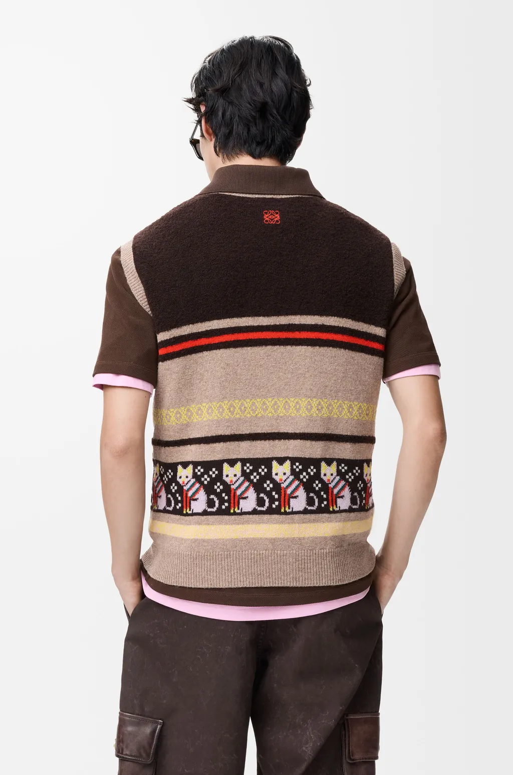 Vest In Wool And Cashmere