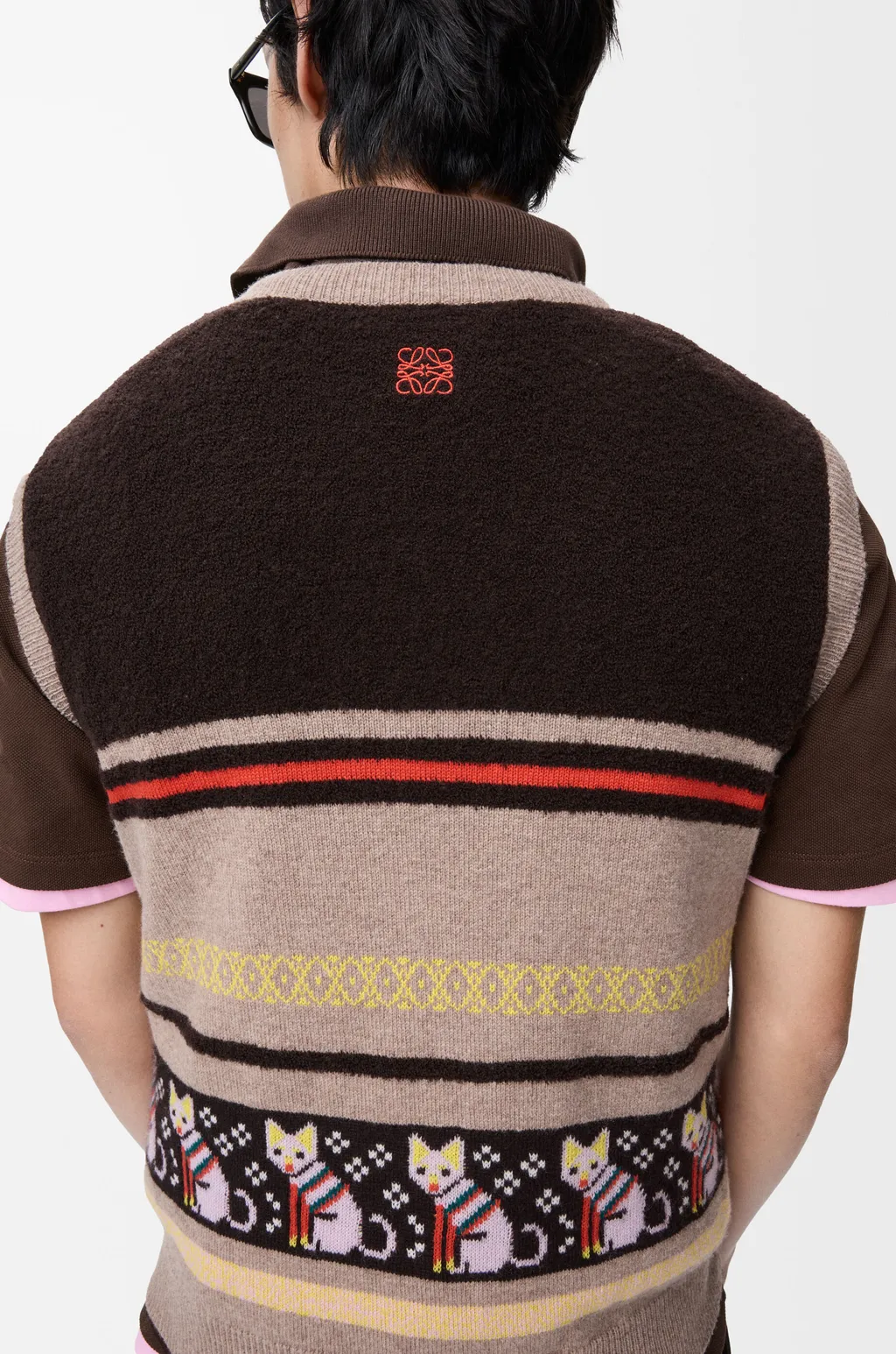 Vest In Wool And Cashmere