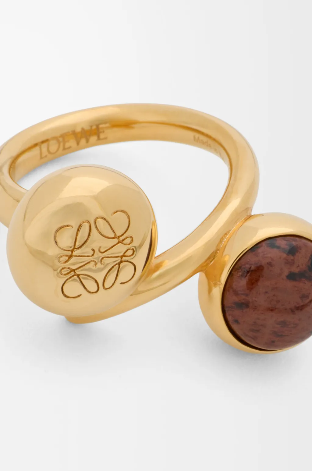 Anagram Pebble Ring
