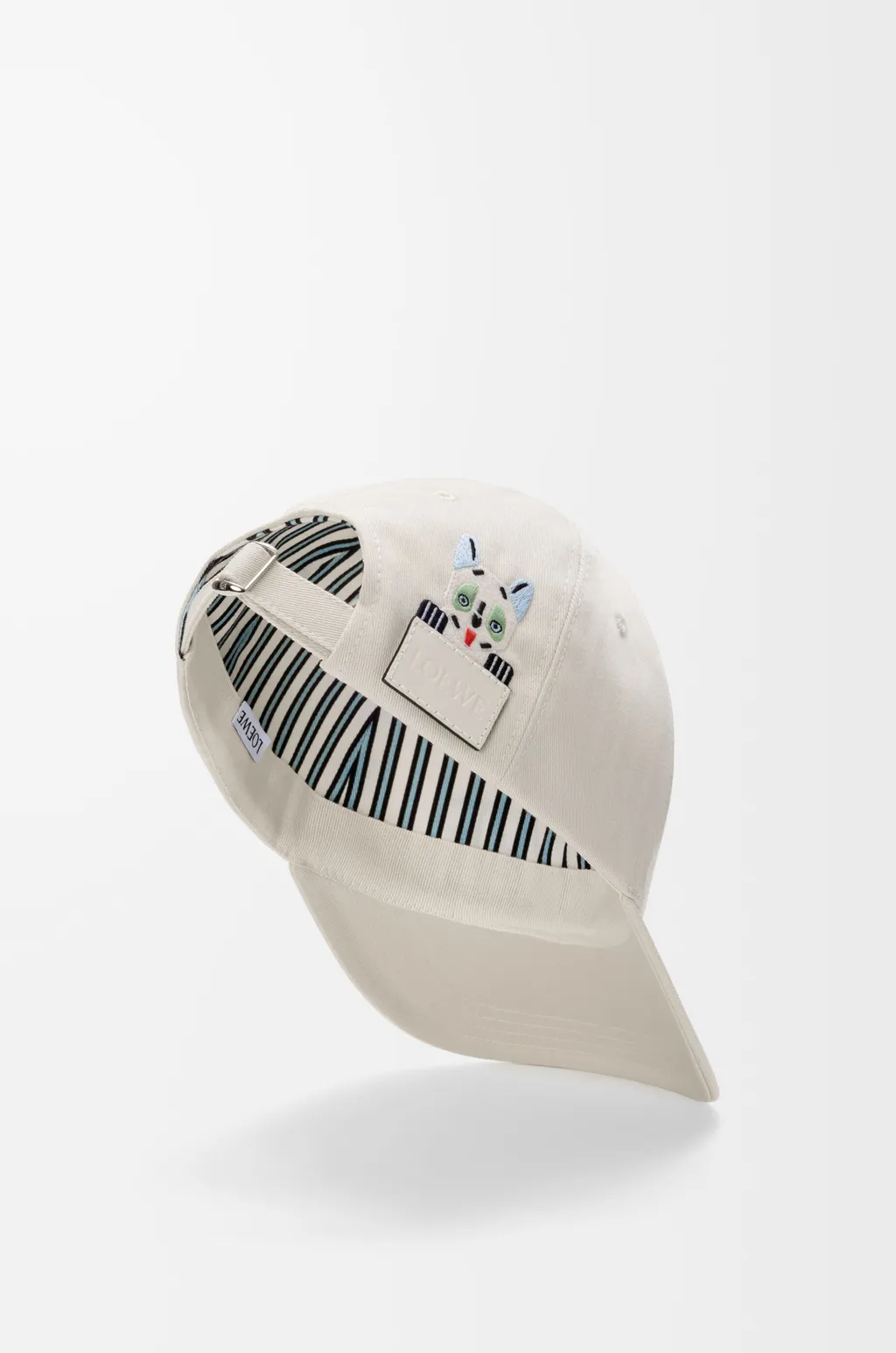 Futurist Cat Cap In Cotton