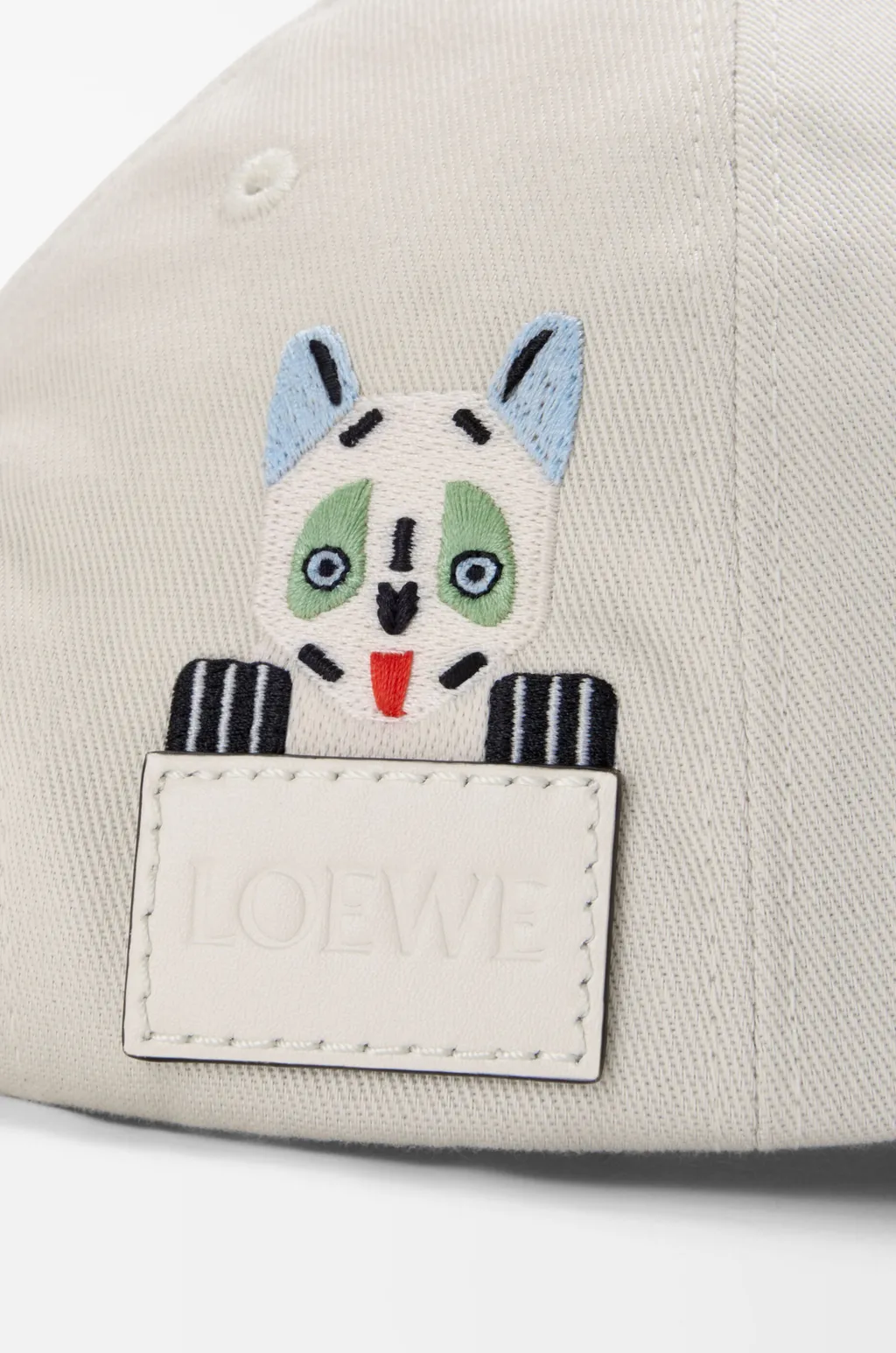 Futurist Cat Cap In Cotton