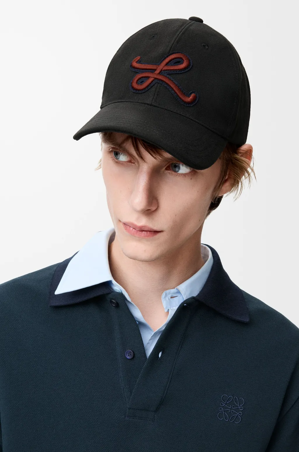 L Patch Cap In Cotton