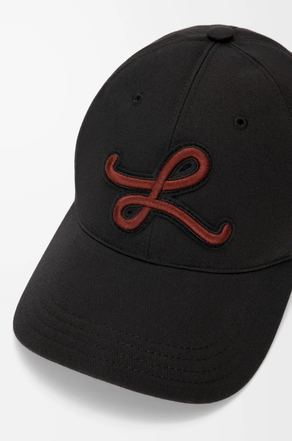 L Patch Cap In Cotton