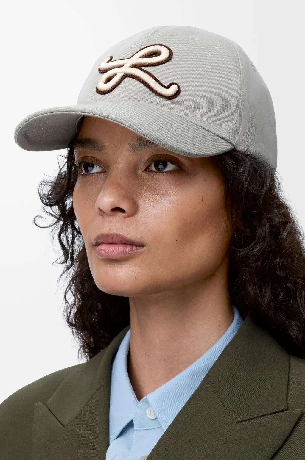 L Patch Cap In Cotton