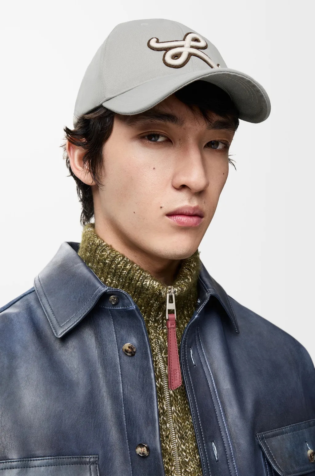 L Patch Cap In Cotton