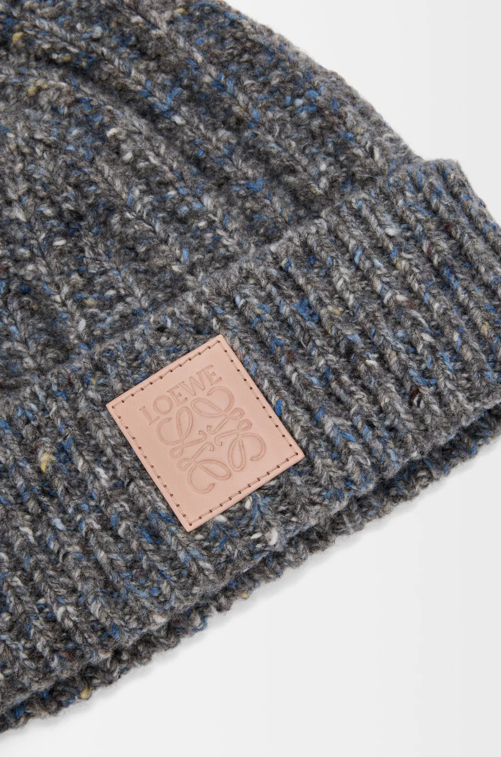 Beanie In Wool And Cashmere Blend