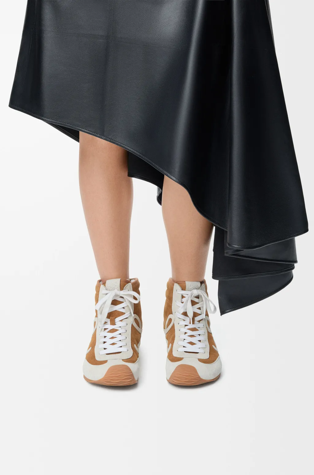 Ballet Runner 2.0 High-Top In Suede And Shearling