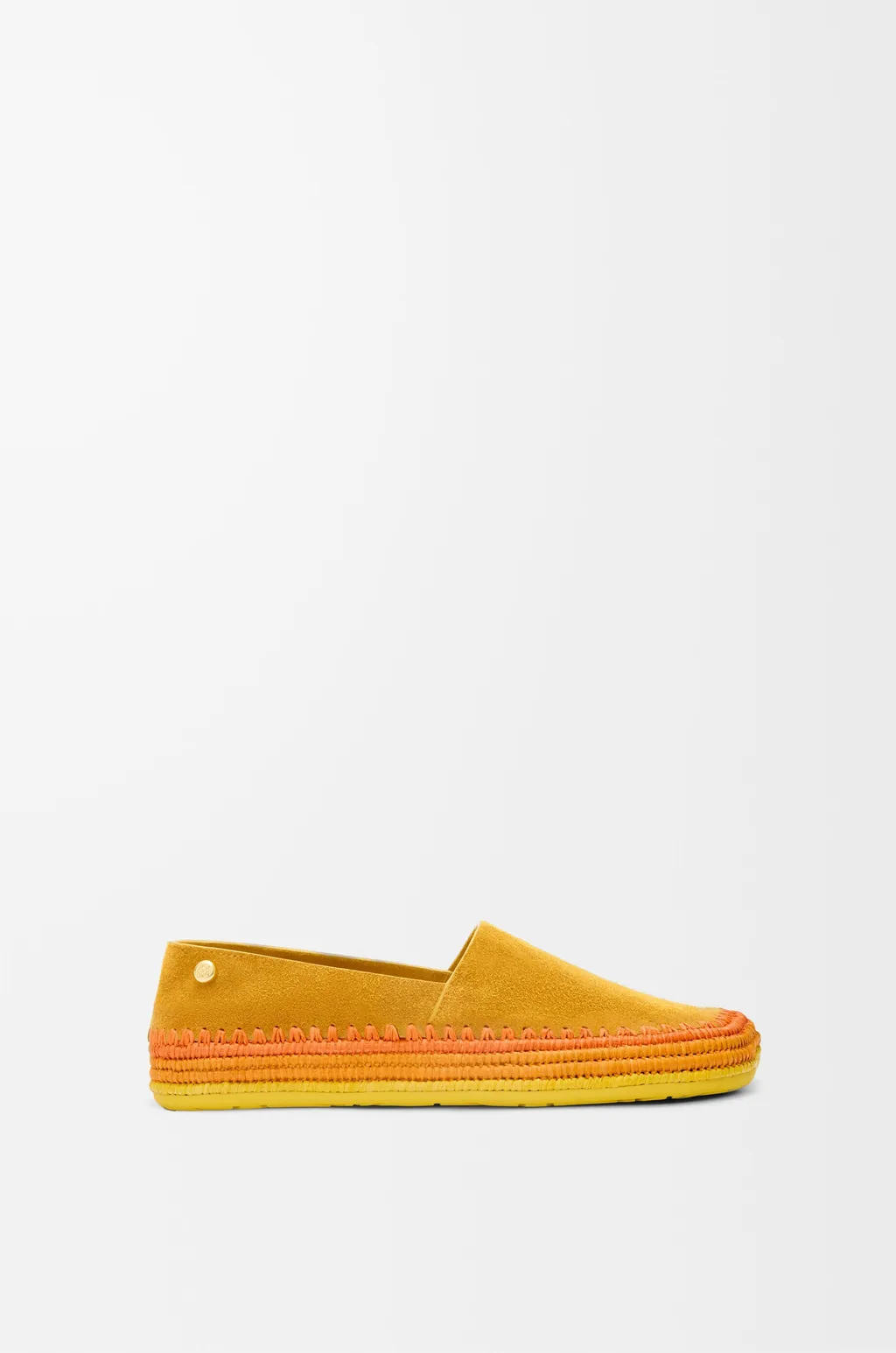 Rio Slipper In Suede And Raffia