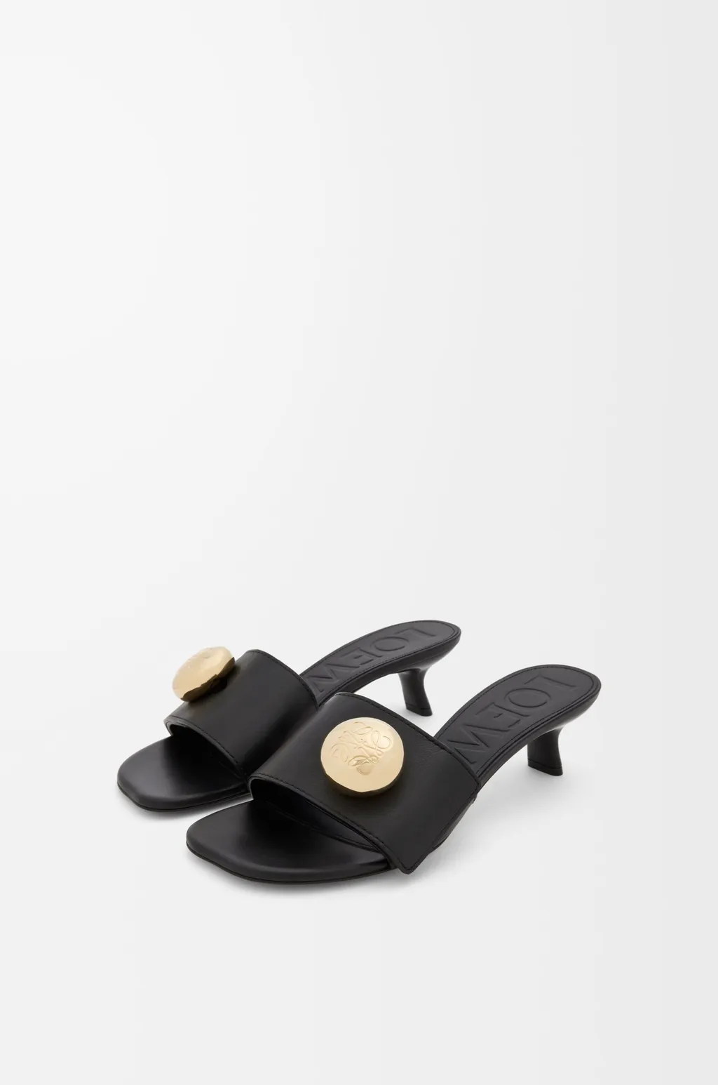 Pebble Slide In Soft Calfskin