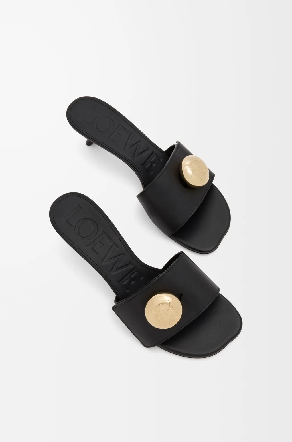 Pebble Slide In Soft Calfskin