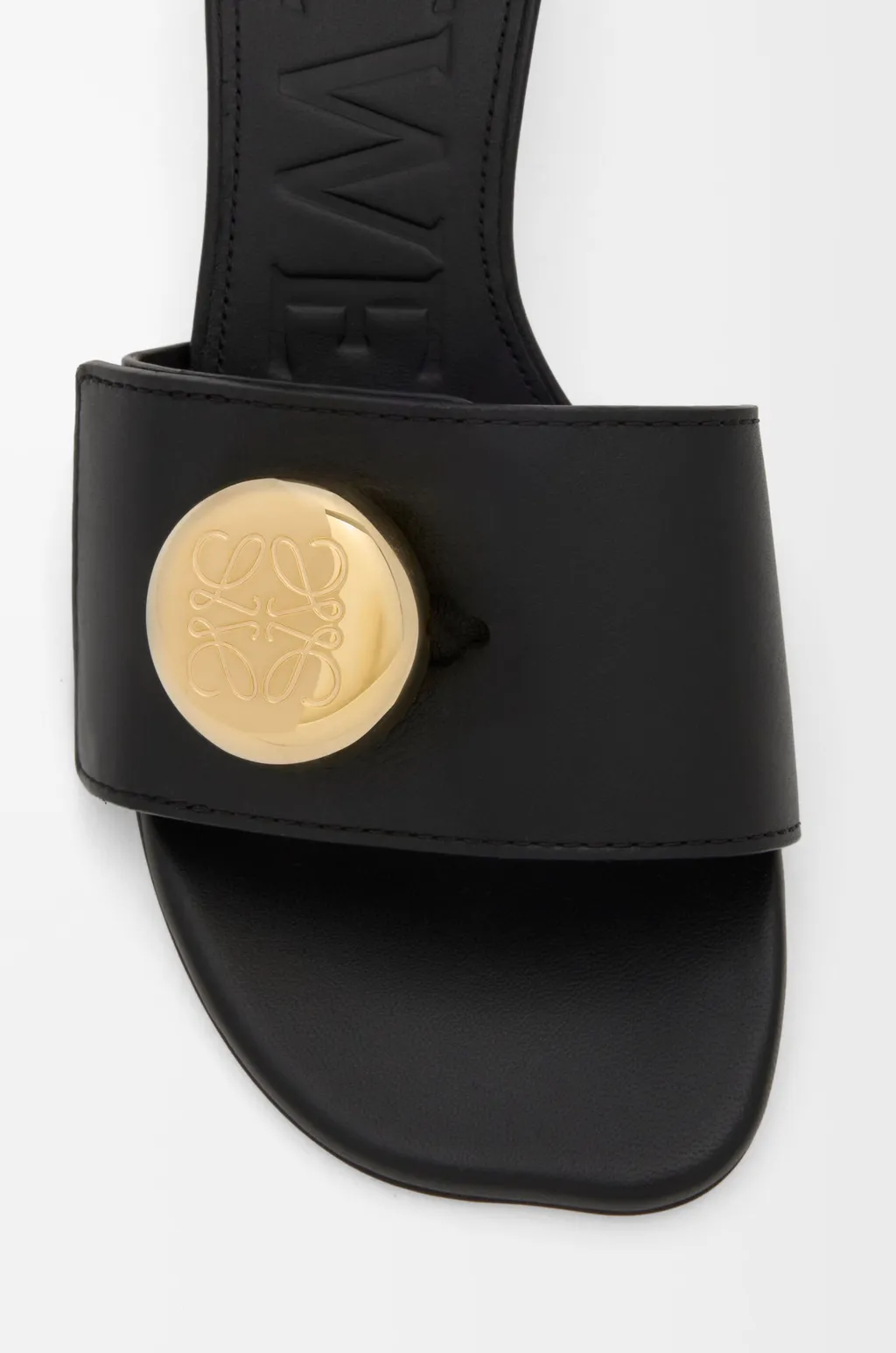 Pebble Slide In Soft Calfskin