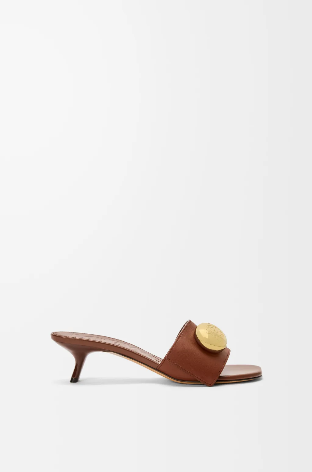 Pebble Slide In Soft Calfskin
