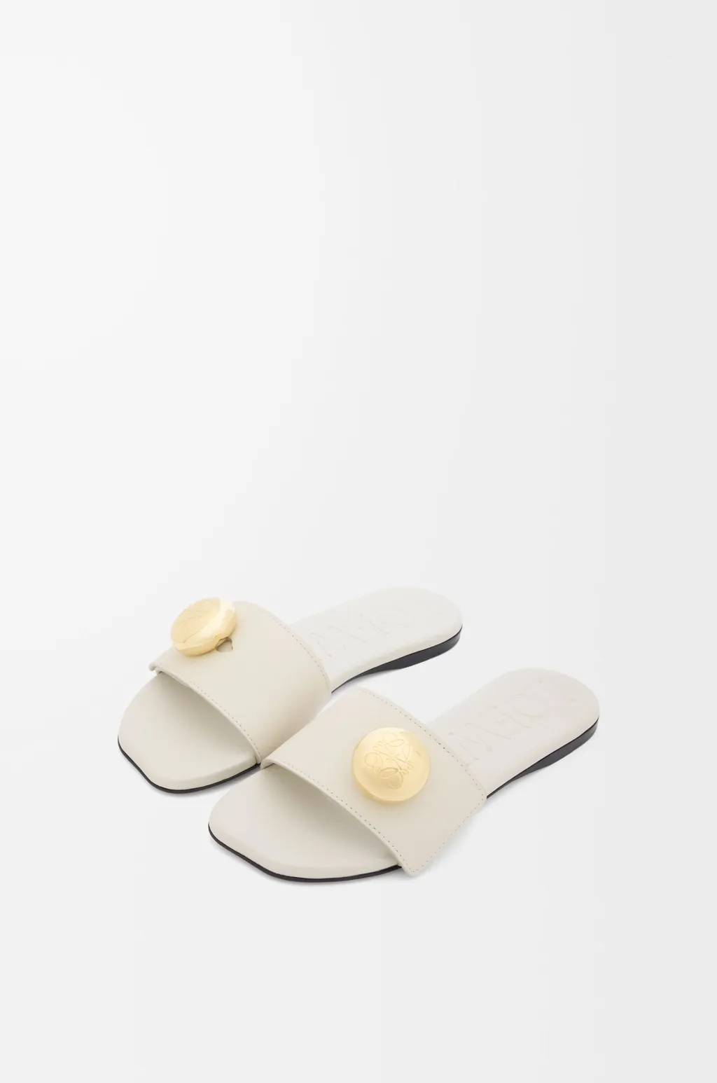 Pebble Slide In Soft Calfskin