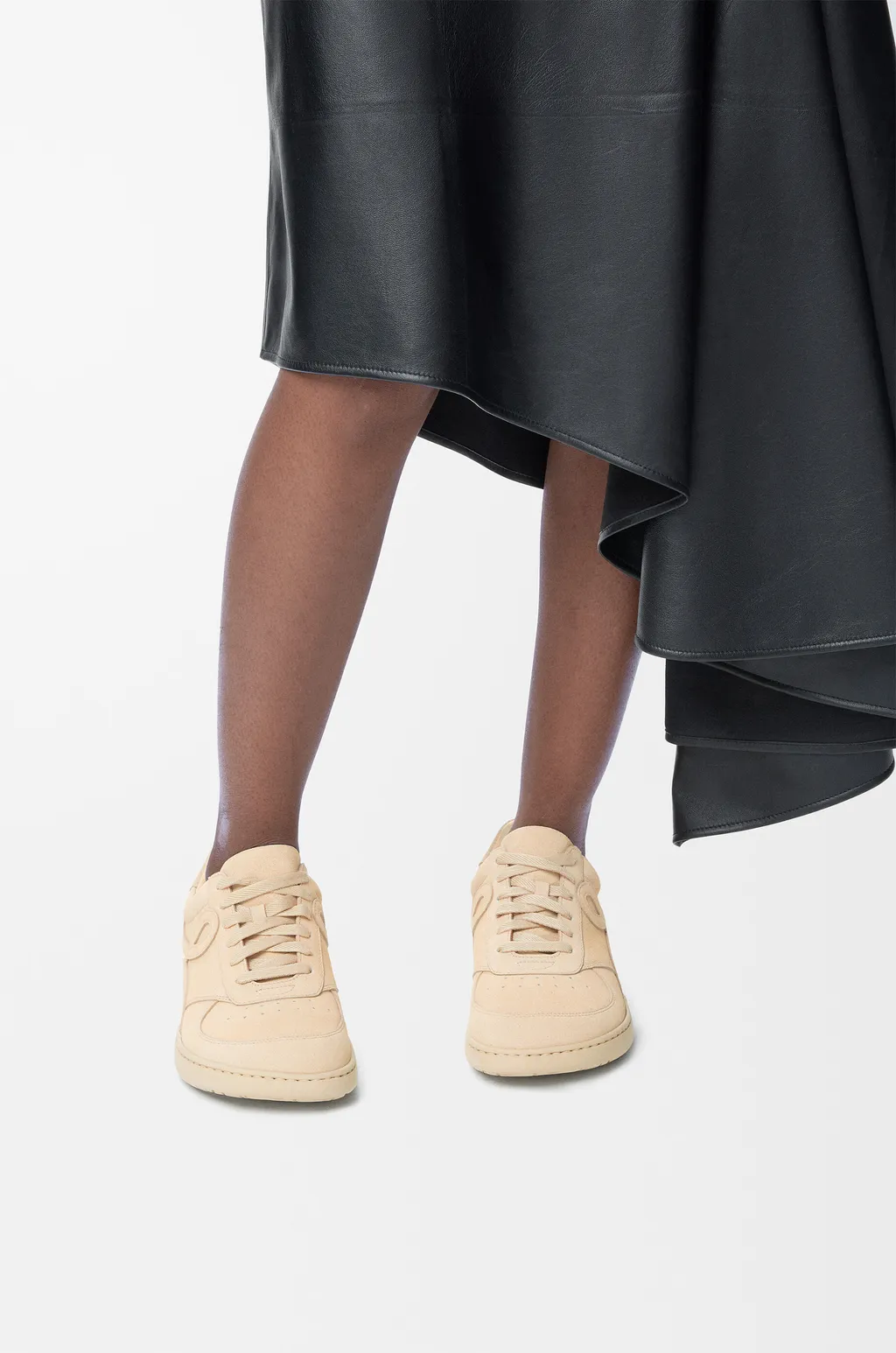 Jambo Sneaker In Suede Calfskin