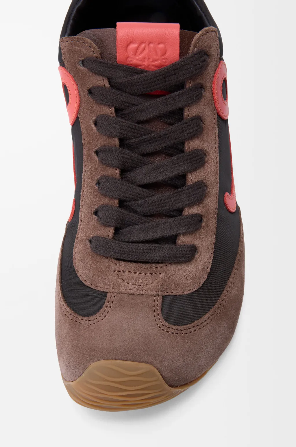 Ballet Runner 2.0 In Nylon And Calfskin