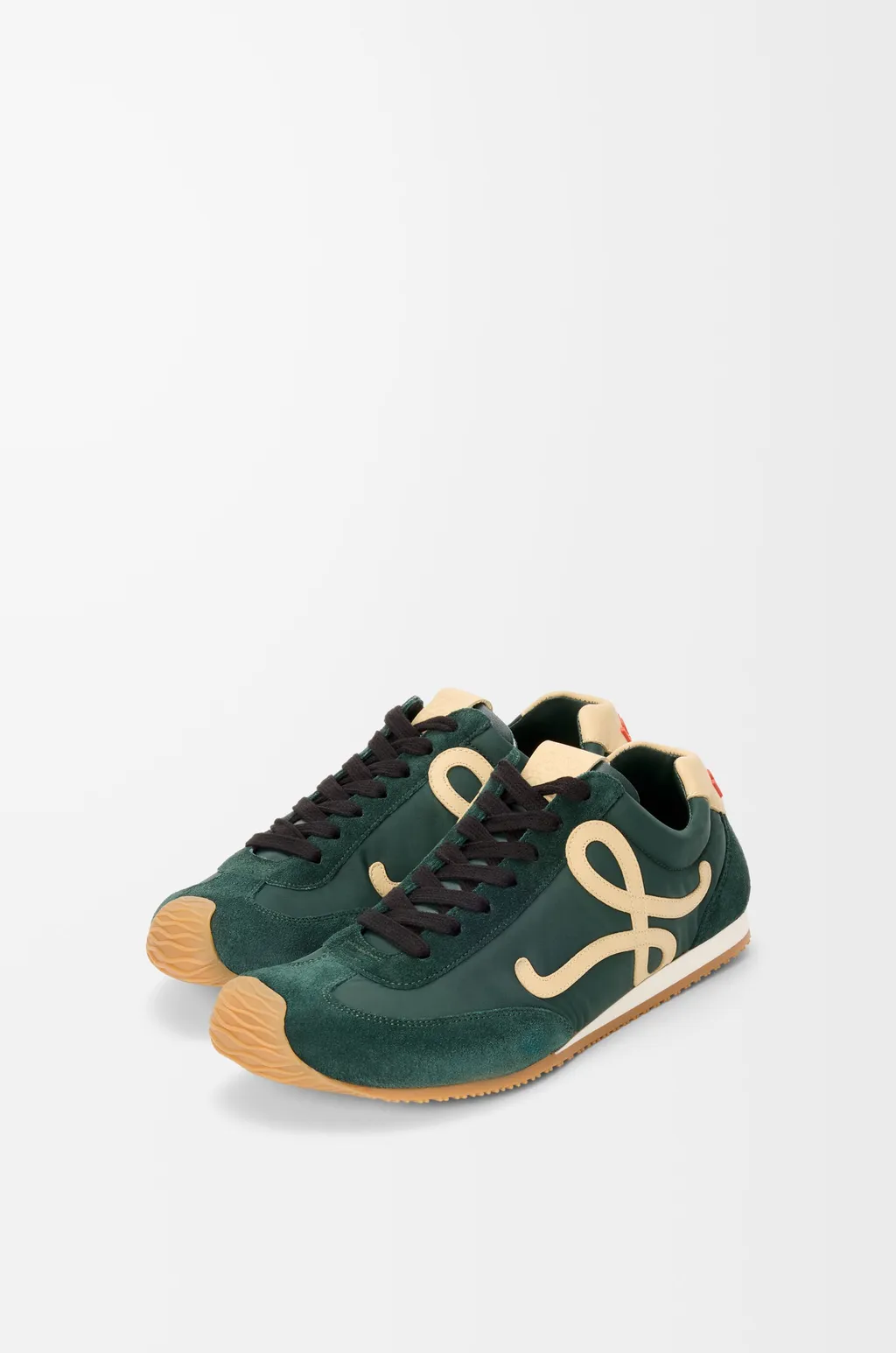 Ballet Runner 2.0 In Nylon And Calfskin